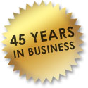 45 Years in Business